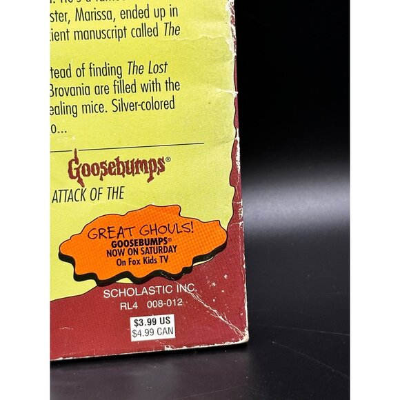 Goosebumps #47 Legend Of The Lost Legend Paperback Book R.L. Stine First Edition - Picture 9 of 16